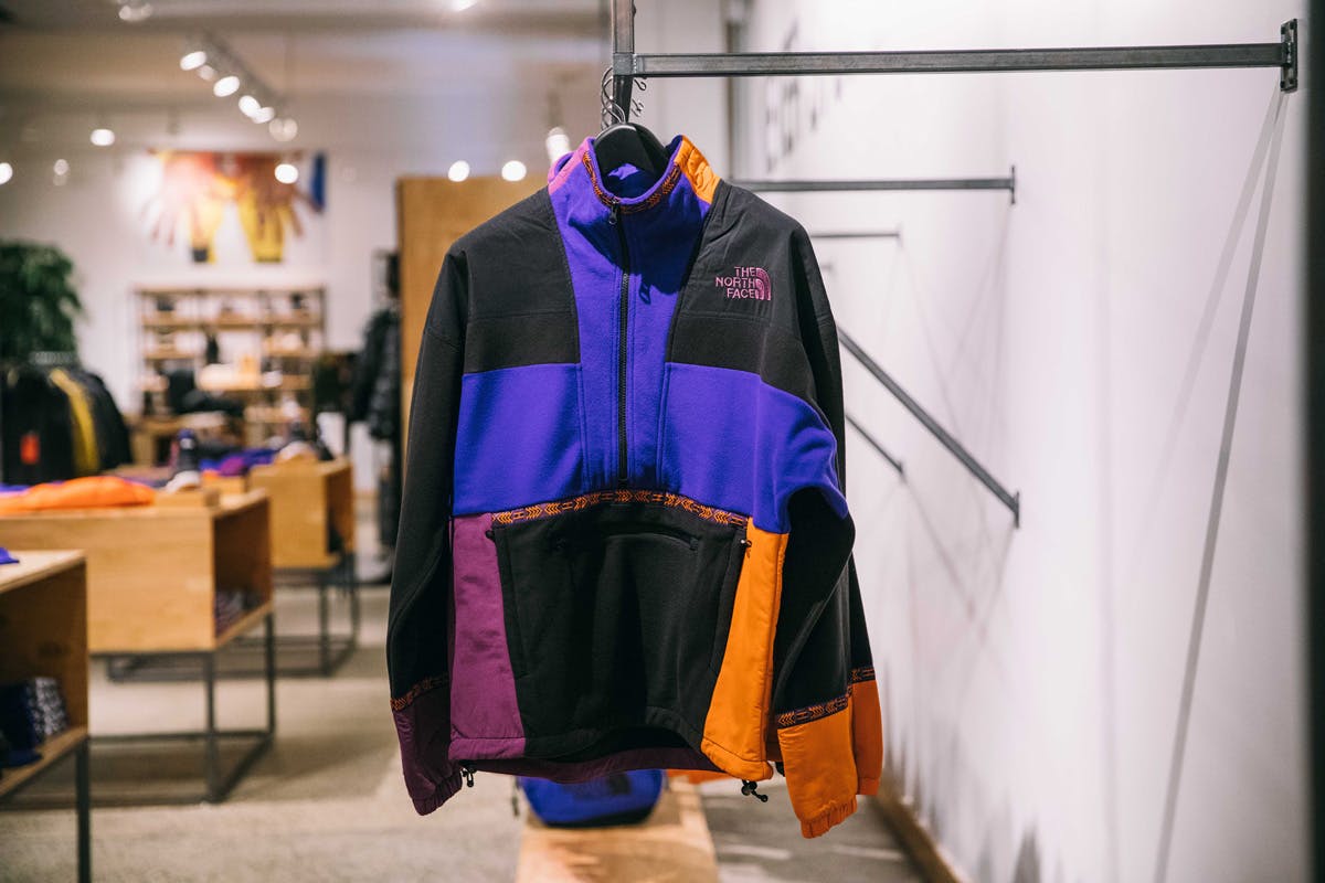 the north face prototype store the north face purple label