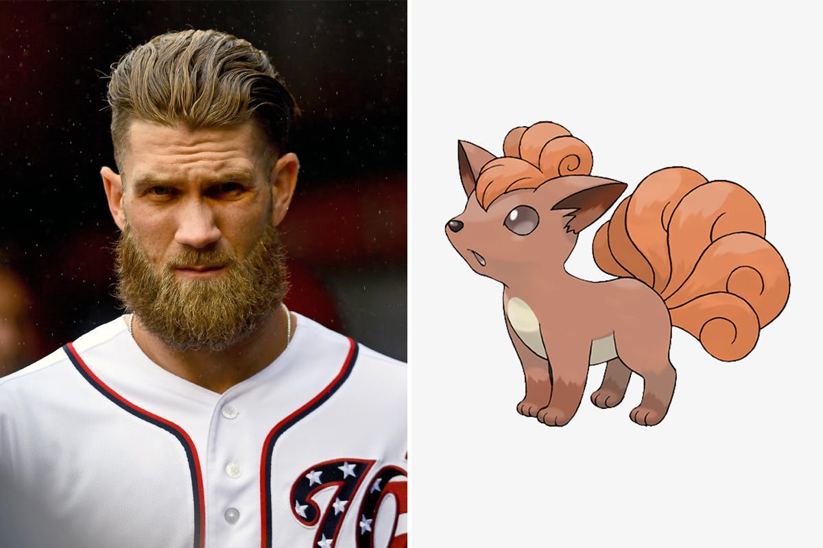 mlb players pokemon comparison twitter thread