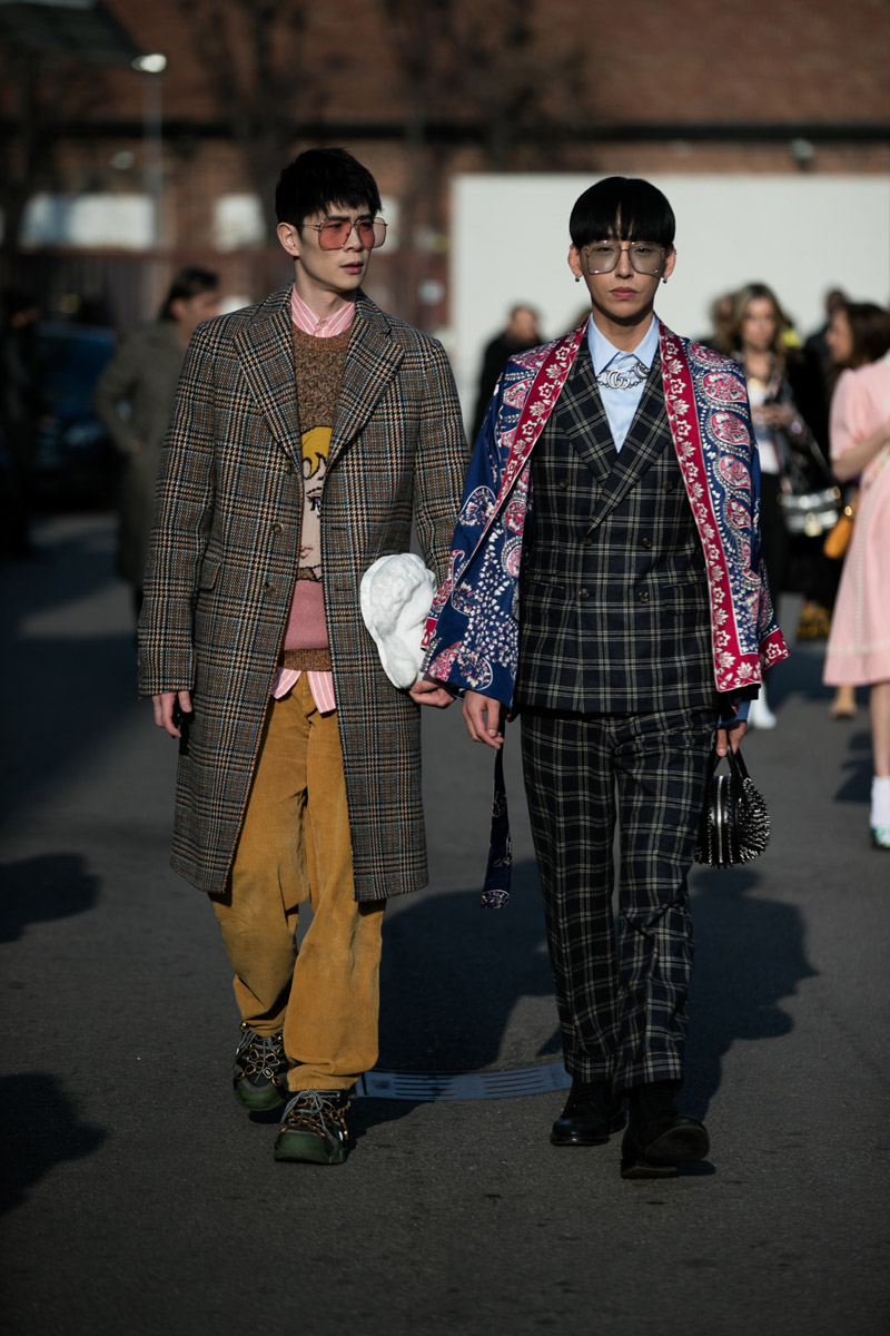 Gucci's FW19 Attendees Look The Part at Milan Fashion Week