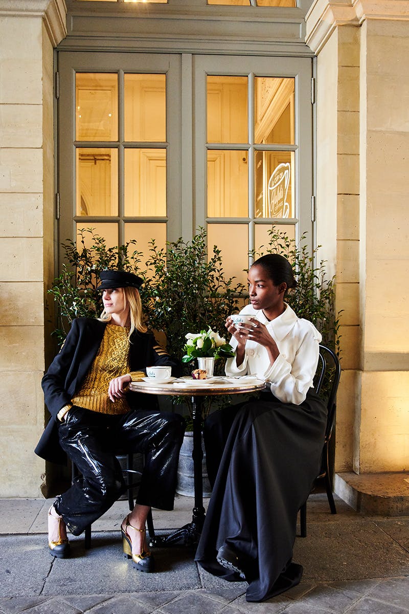 ralph lauren coffee shop pfw