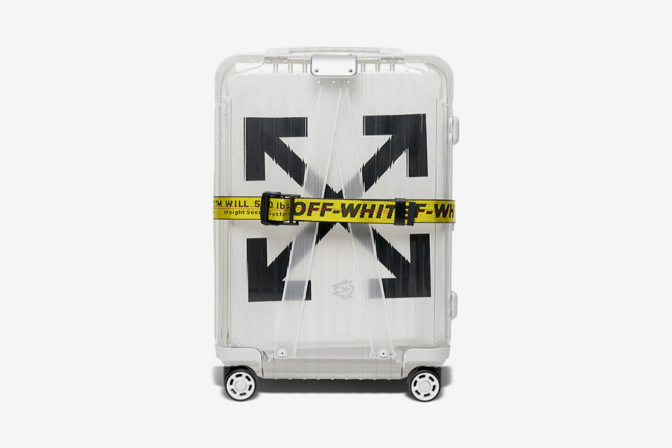 Off White Off White x Rimowa Transparent Carry On Rolling Luggage  Polycarbonate Clear 79559533