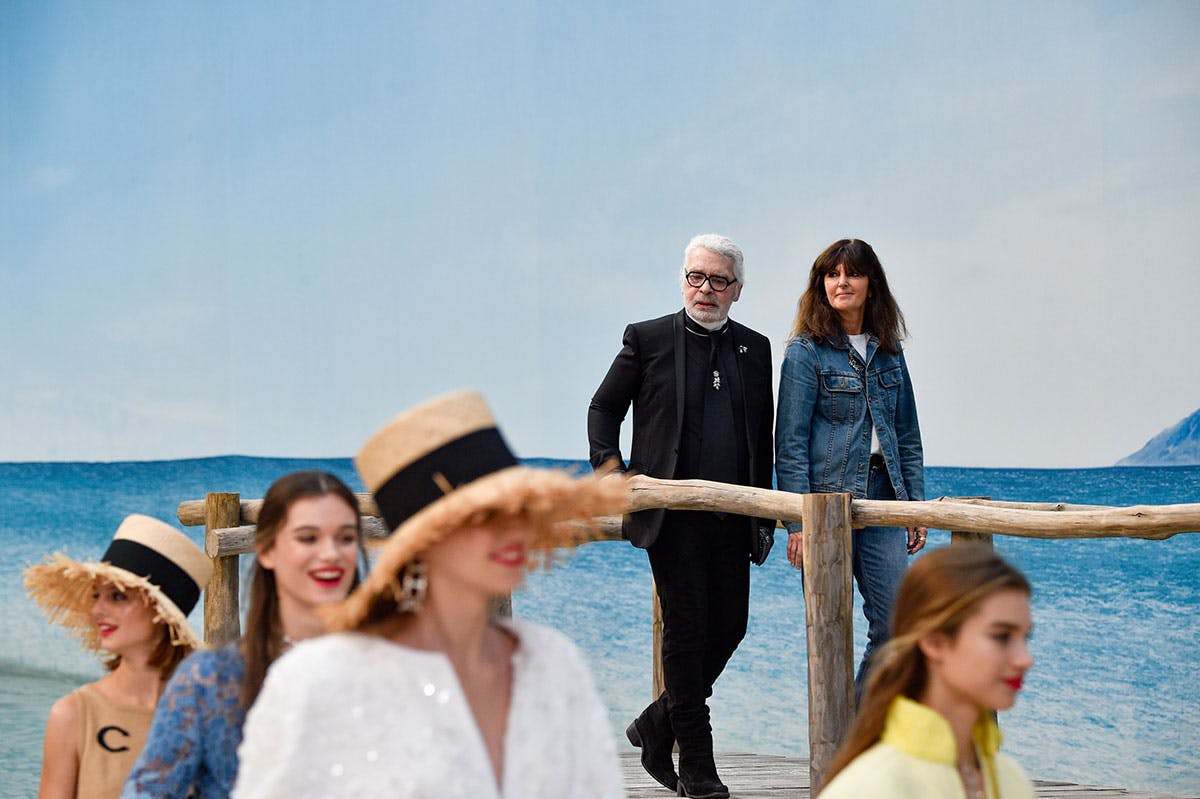 chanel karl lagerfeld successor eric pfrunder Virginie Viard