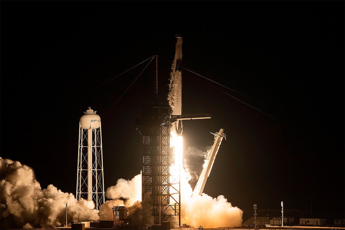 spacex crew dragon launch nasa