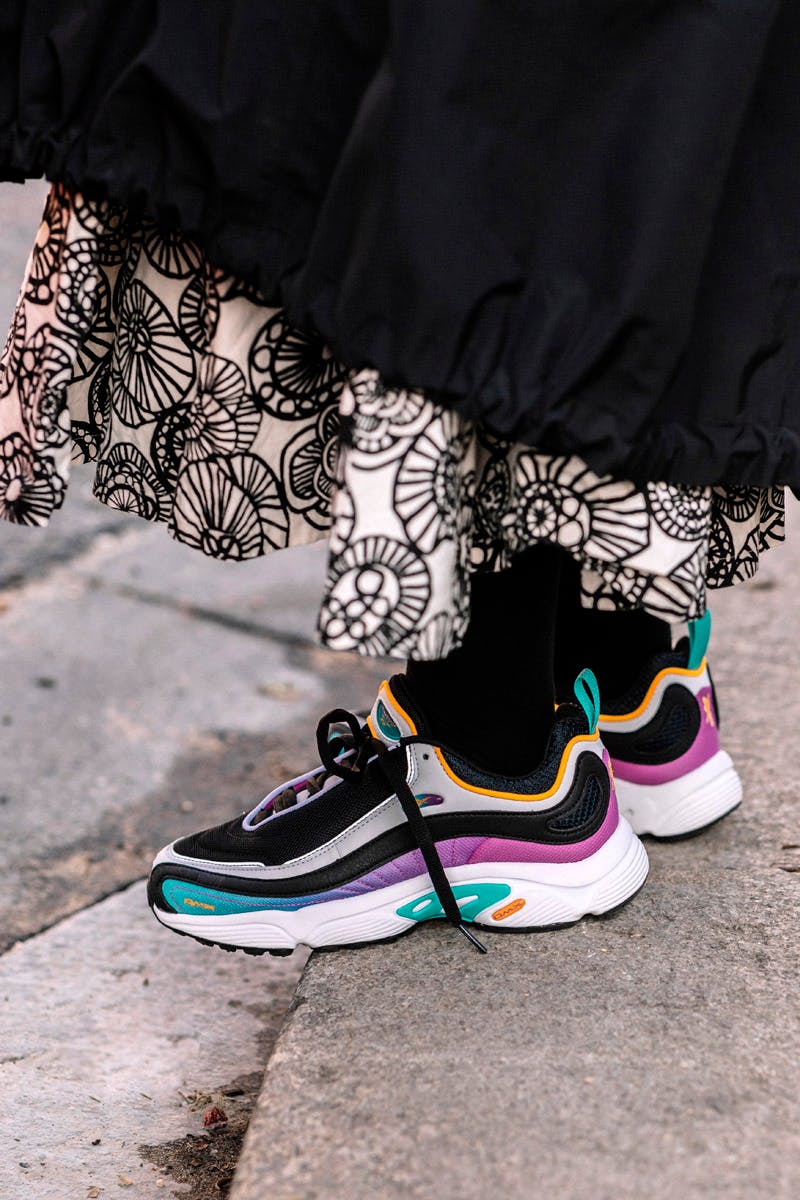 paris fashion week womens fw19 sneaker street style Adidas Balenciaga Nike