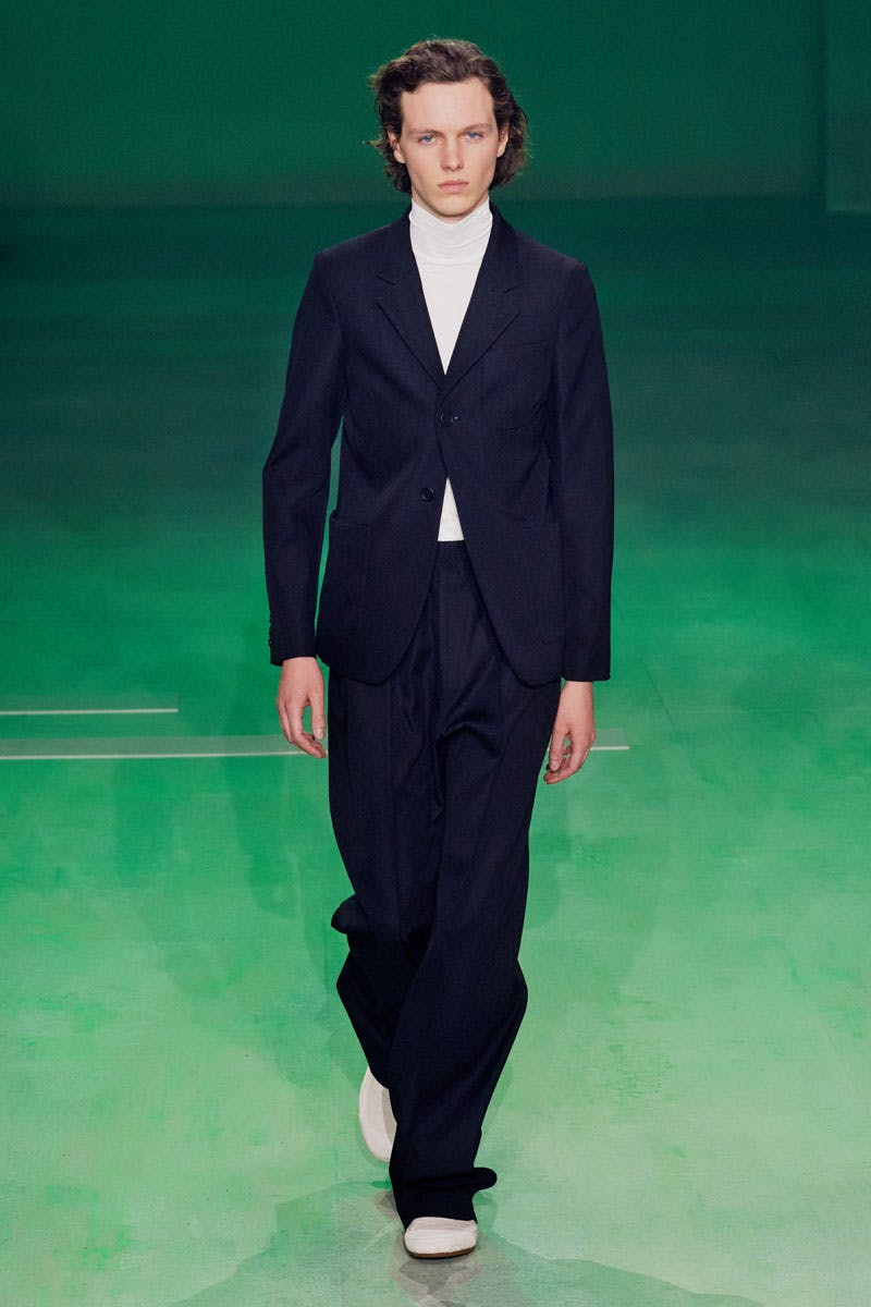 LACOSTE by Louise Trotter. Highlight runway images (Menswear