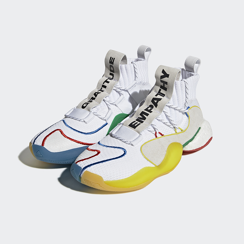 Adidas x Pharrell Crazy BYW LVL X “White” Sneakers - Farfetch