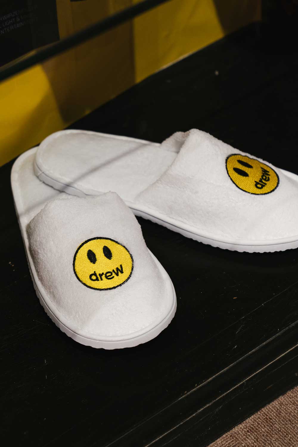 Justin Bieber's Cheap Ol' Regular Drewhouse Slippers Have