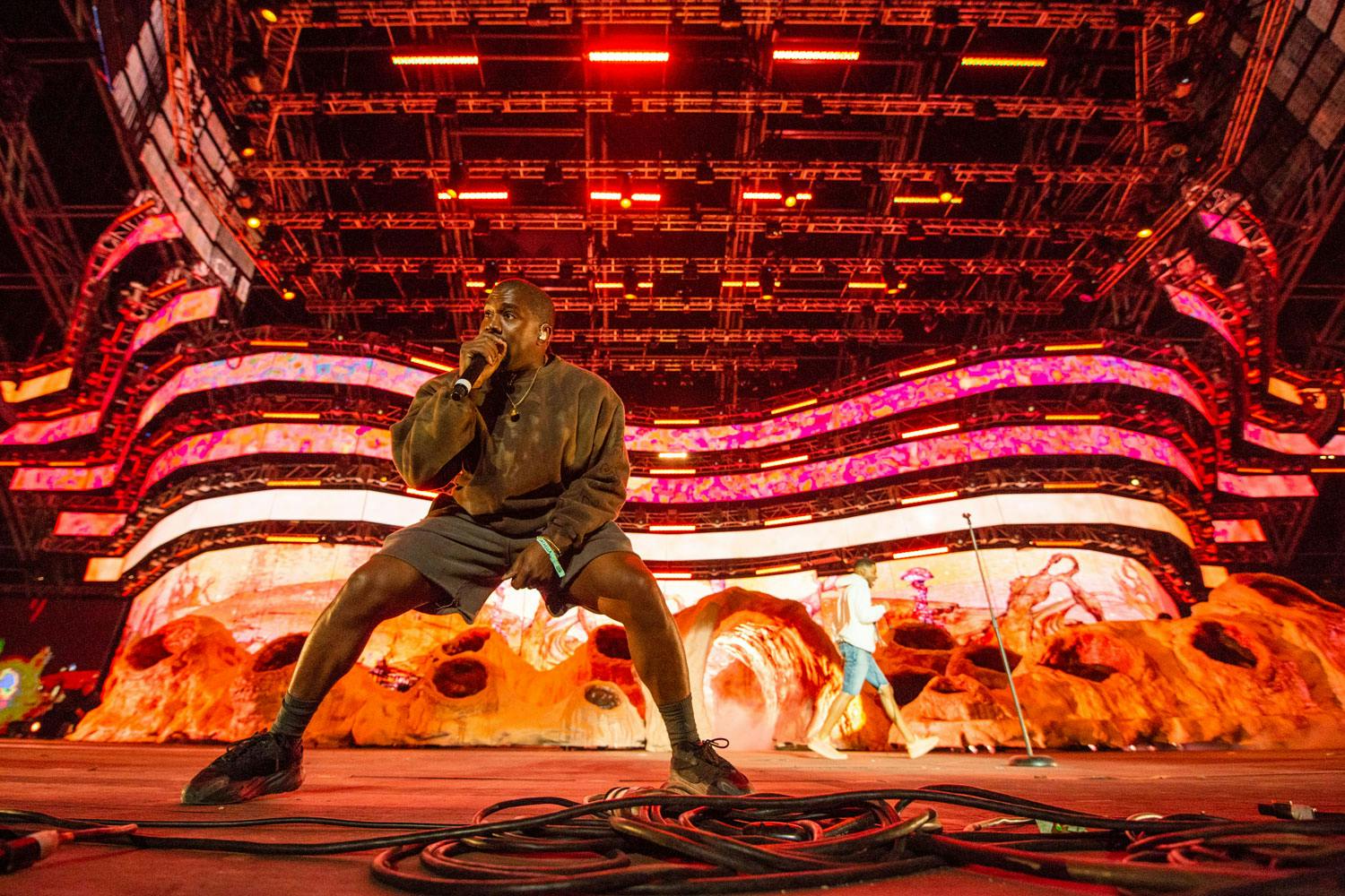 kanye west kid cudi coachella 2019