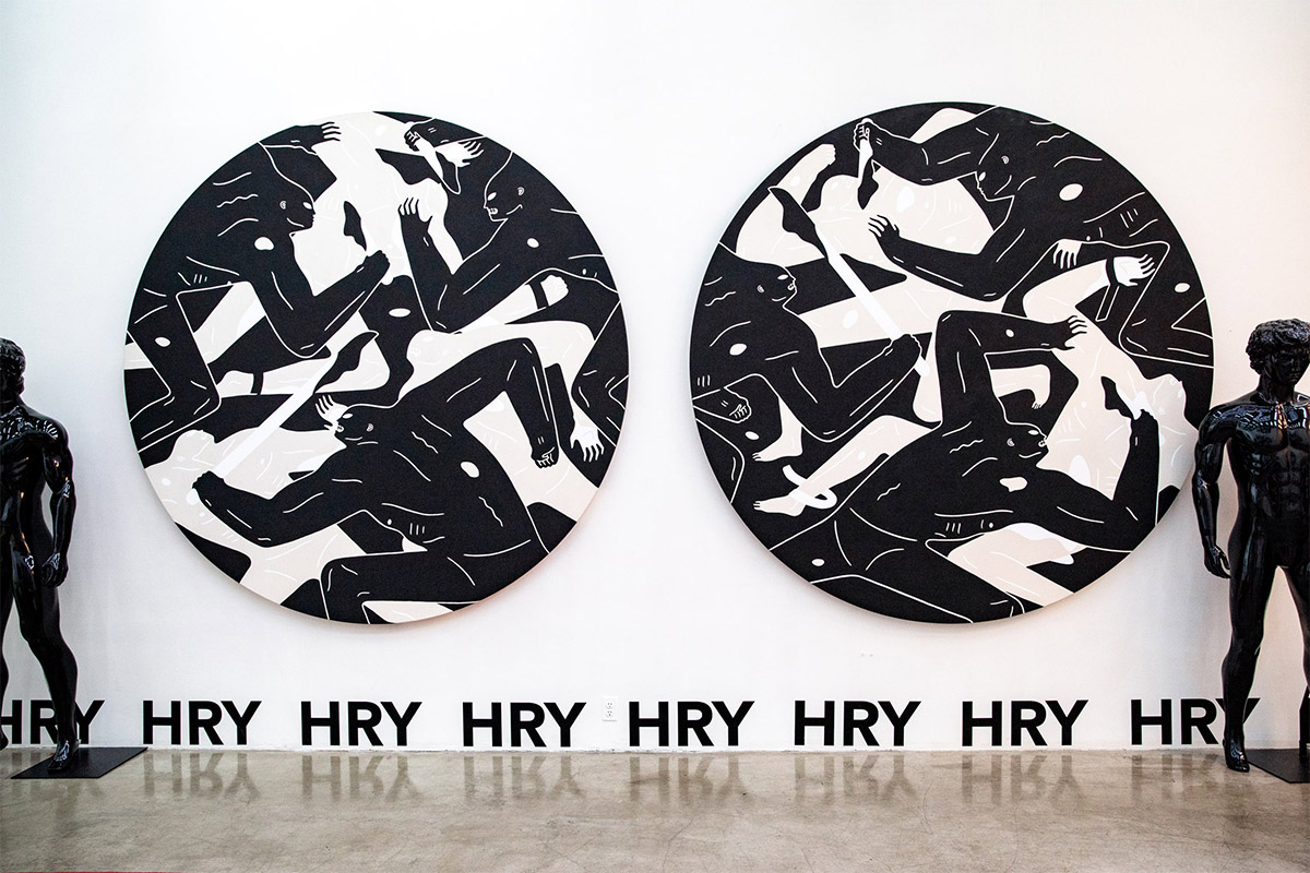 See Virgil Abloh & Takashi Murakami Artwork for Free at HRY SPACE