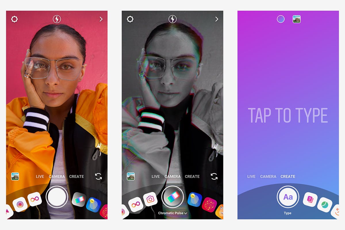 instagram camera redesign