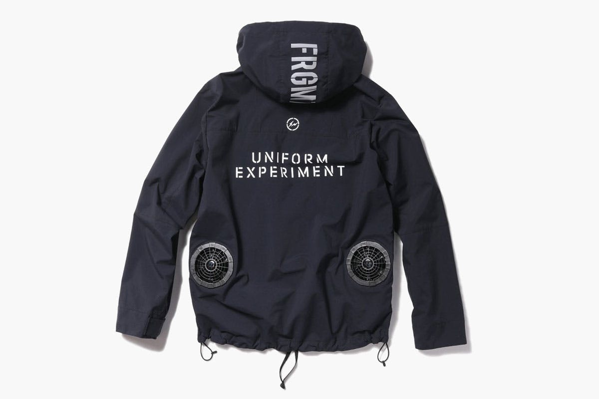 uniform experiment & BURTLE Drop Parka with Built-In Fan