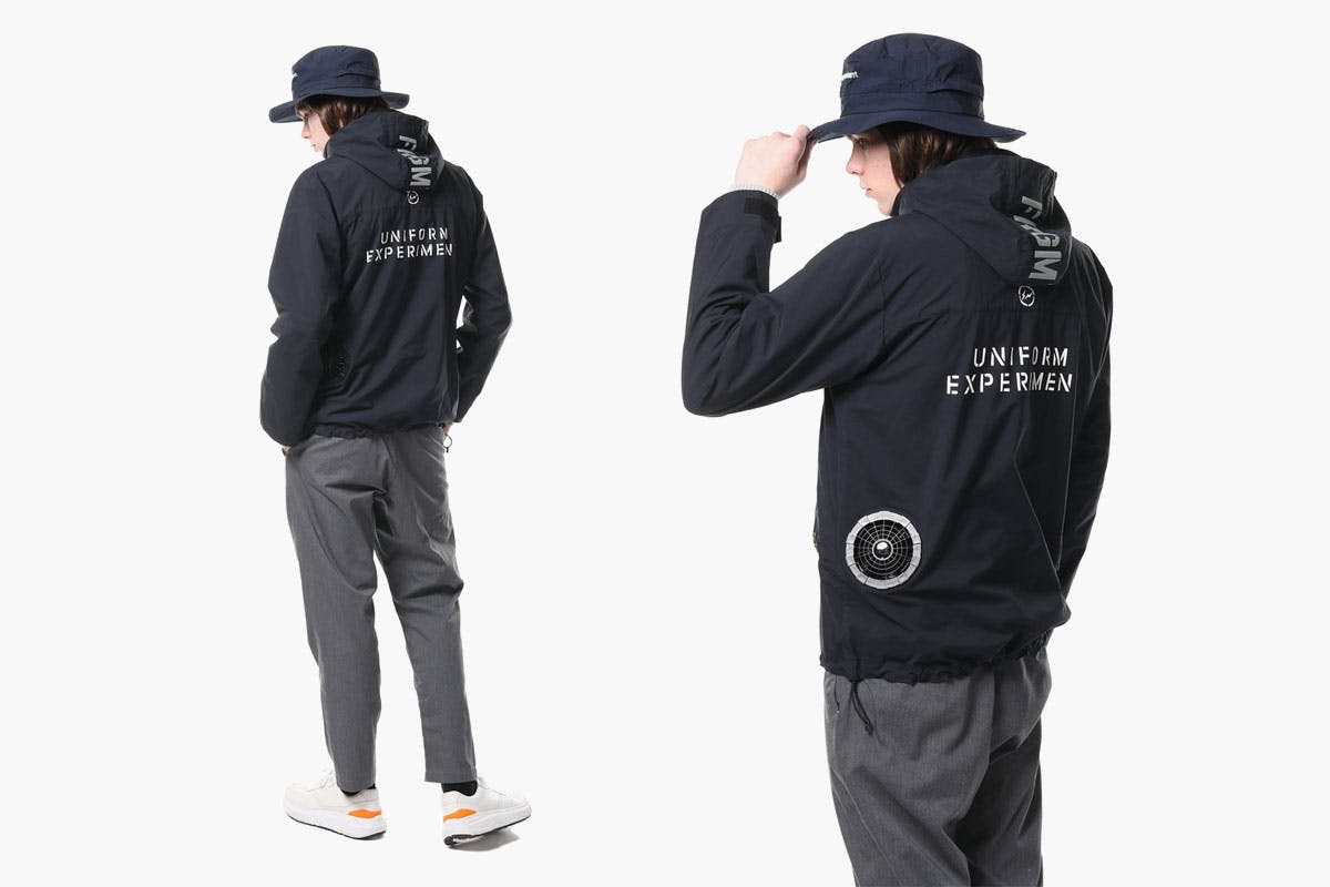 uniform experiment & BURTLE Drop Parka with Built-In Fan