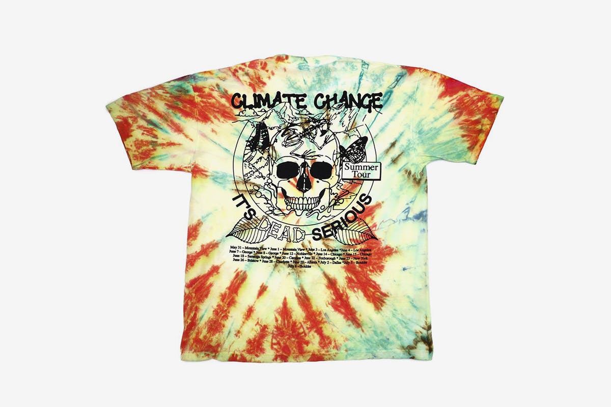 Online Ceramics - New York Tape Exchange Tee - (Tie-Dye)