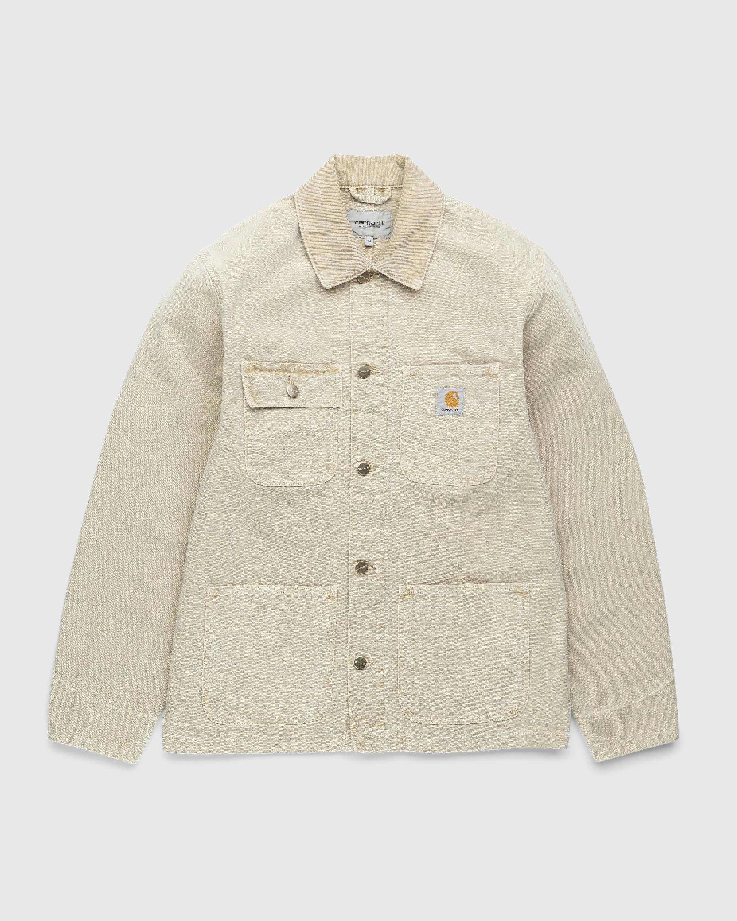 Carhartt WIP - Michigan Chore Coat Beige - Clothing - Brown - Image 1