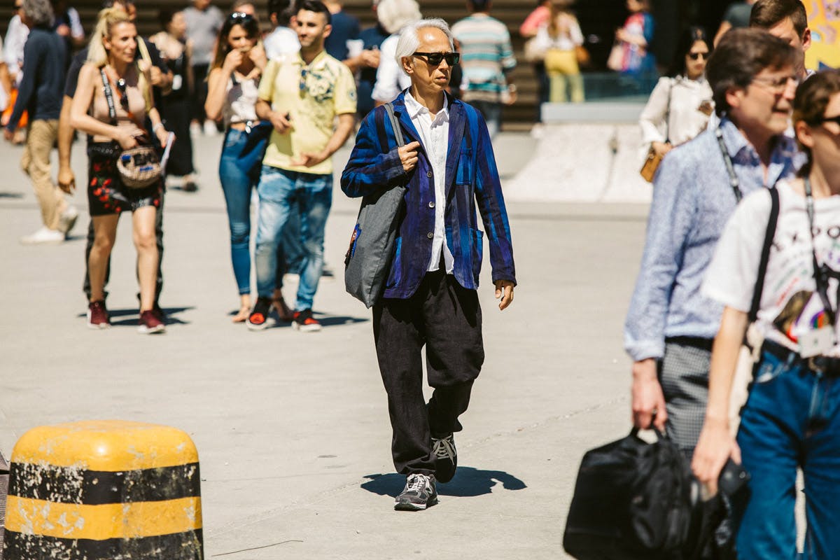 pitti uomo ss20 street style Raf Simons pitti uomo 96 virgil abloh