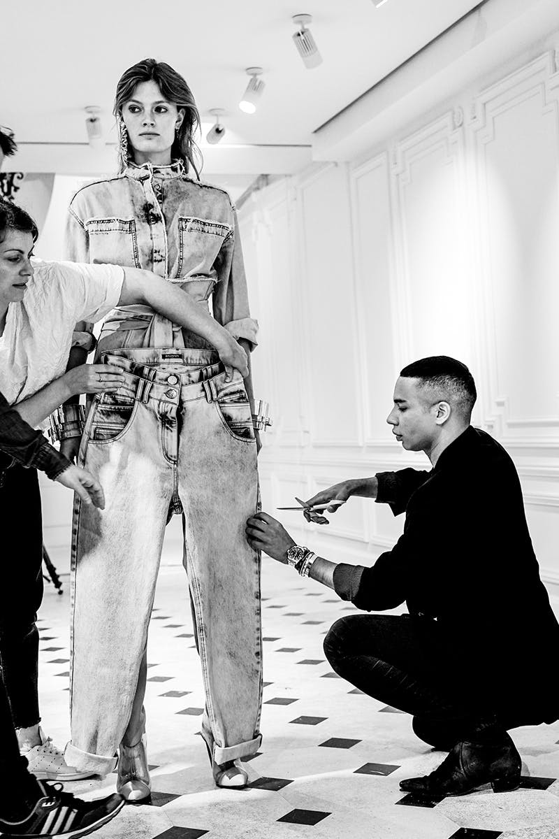 BTS & Interview: Olivier Rousteing & Balmain SS23