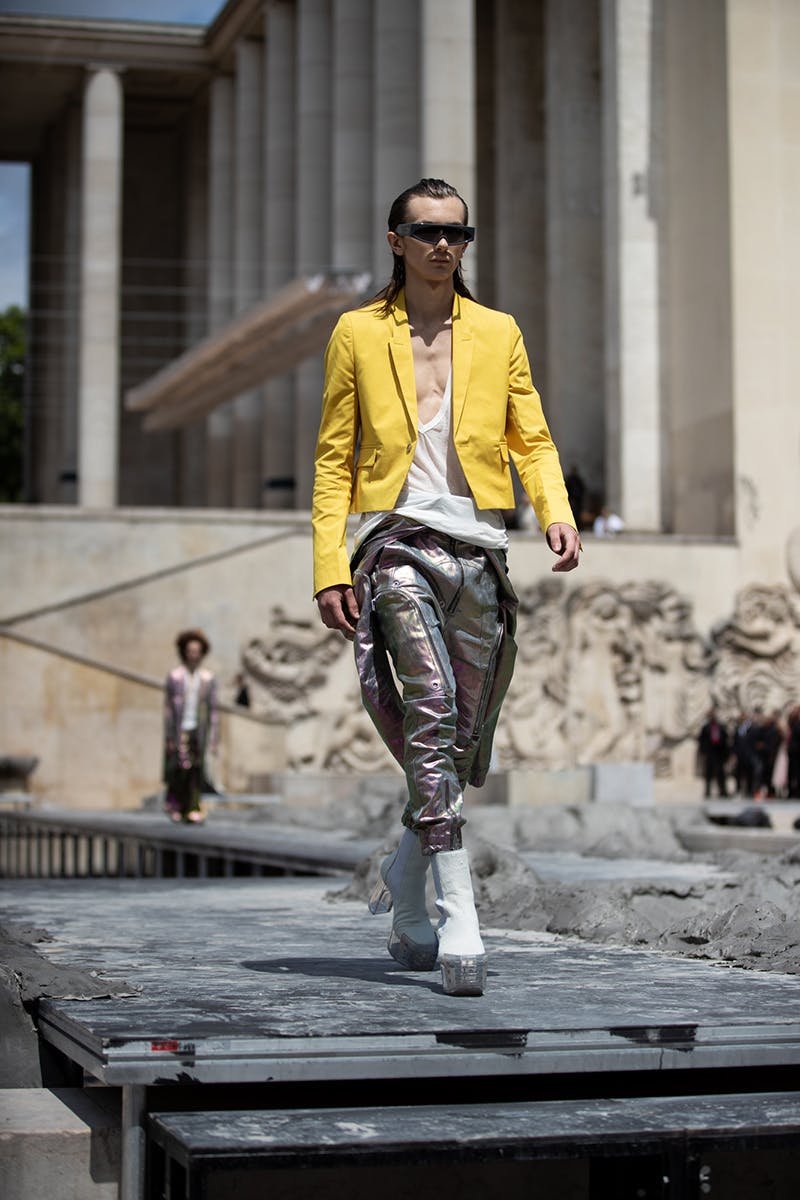 rick owens ss20 paris fashion week runway