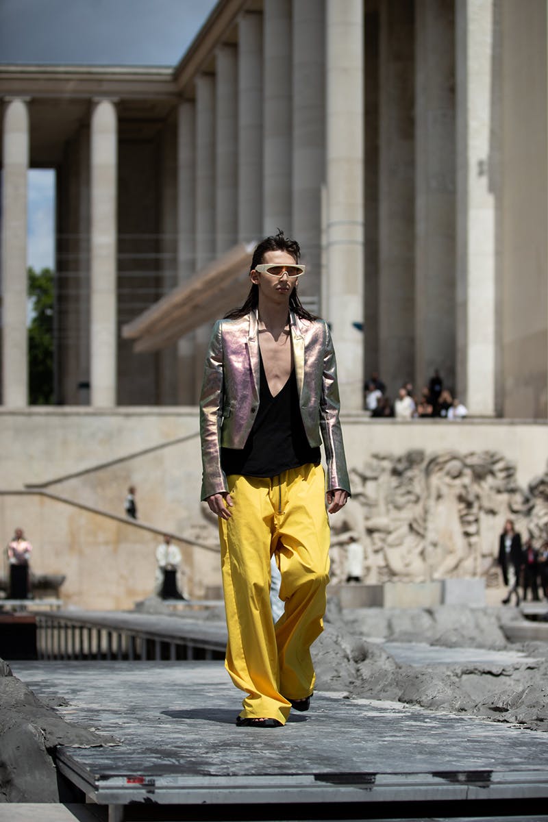 rick owens ss20 paris fashion week runway