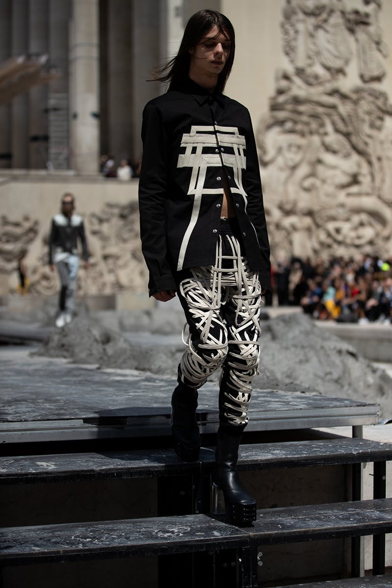 rick owens ss20 paris fashion week runway