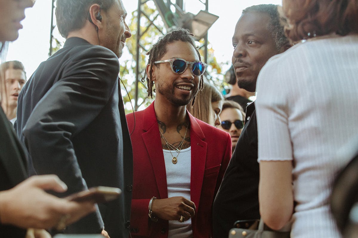 paris fashion week ss20 street style Russell Westbrook miguel virgil abloh