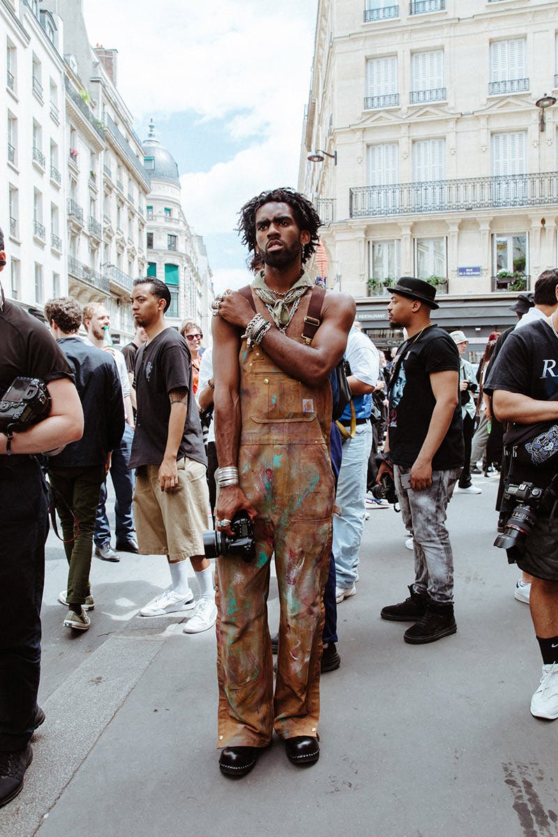 paris fashion week ss20 street style Russell Westbrook miguel virgil abloh