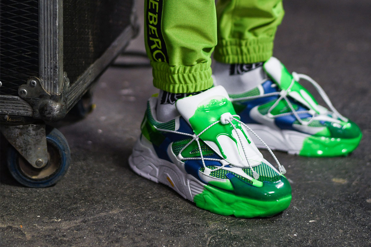 Zilver Ounce Ontstaan Iceberg Drops a Chunky Technicolor Sneaker for SS20