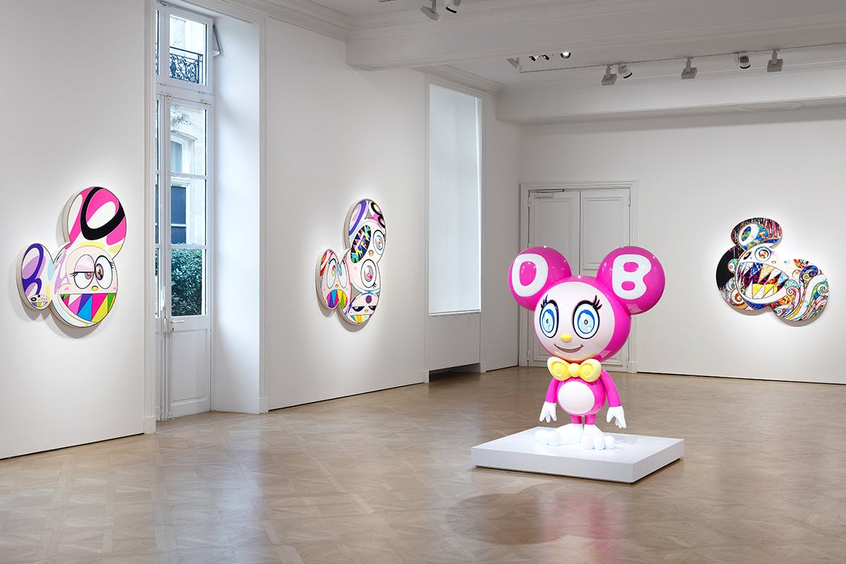 Takashi Murakami - Cherry Blossoms and Pandas - Perrotin PARIS