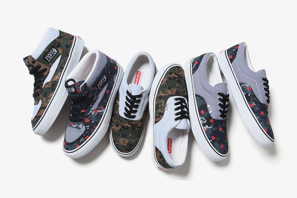 supreme vans history