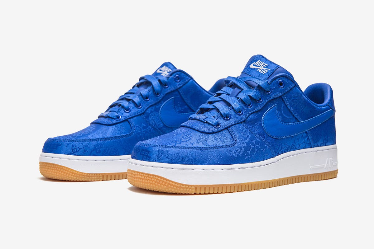 clot nike air force 1 royale university blue release date price kevin poon