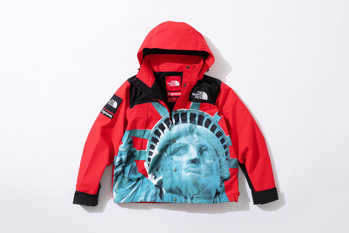 Supreme The North Face Statue of Liberty Hooded Sweatshirt White Men's -  FW19 - US
