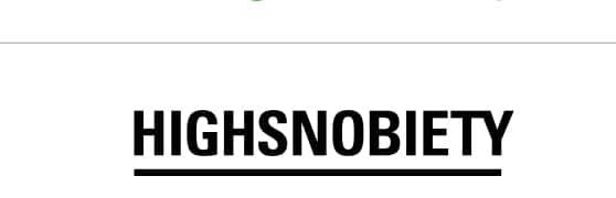 highsnobiety logo