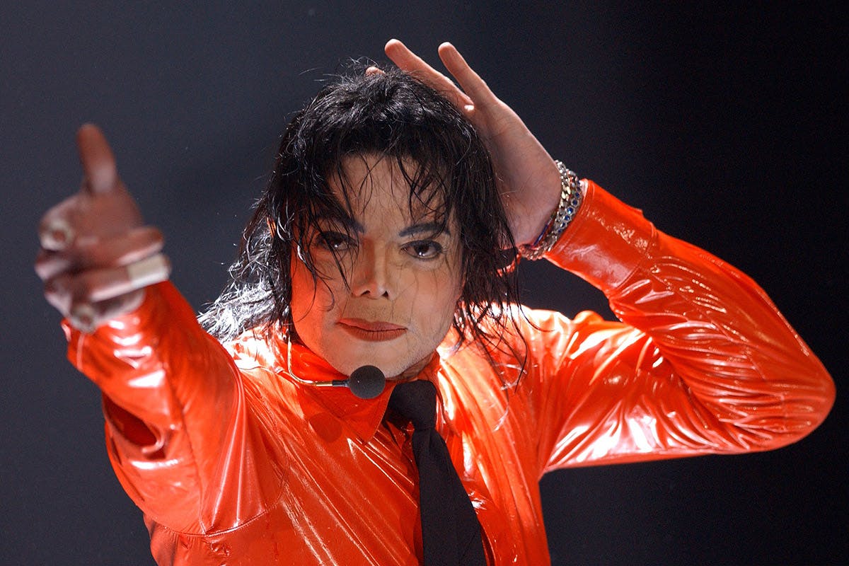 Michael Jackson performing