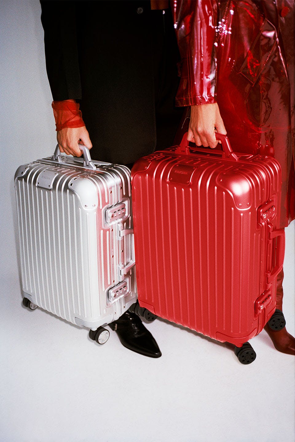 RIMOWA Original Cabin Suitcase in Red