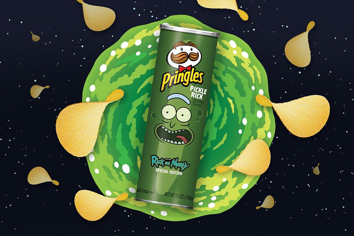 pringles pickle rick