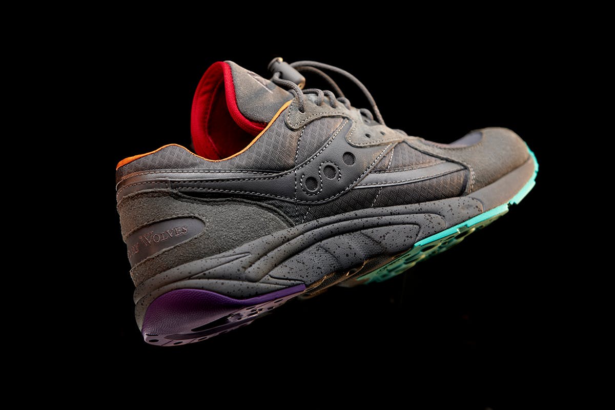 Raised by Wolves x Saucony AYA "Asphalt Jungle"