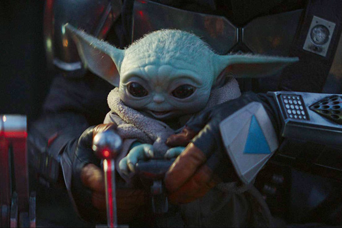 Baby Yoda in The Mandalorian