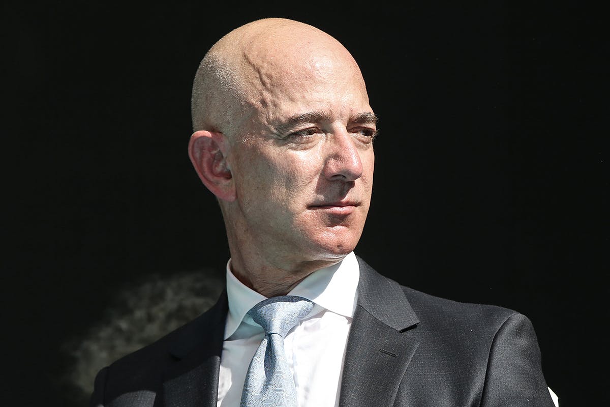 Jeff Bezos suit and tie