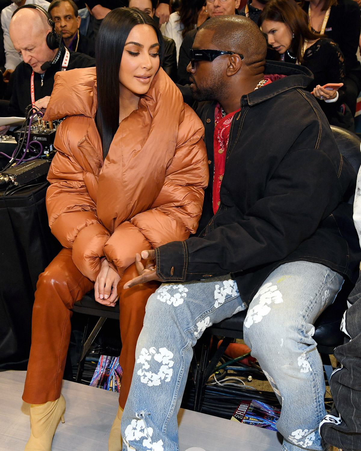 Kanye's All-Star Fit Has Graphic Denim on Our Agenda