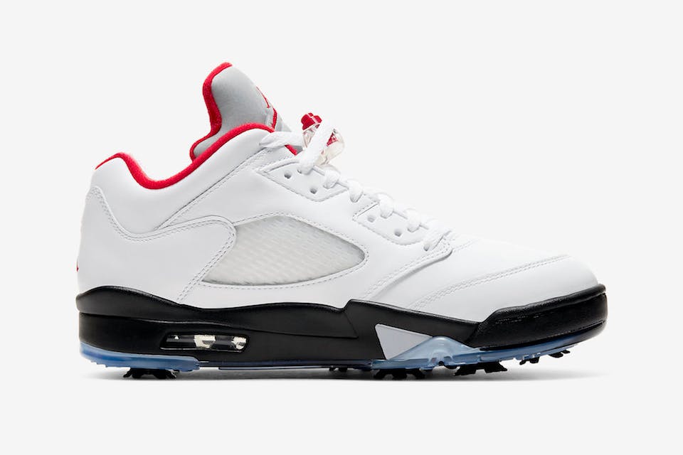 Air Jordan 5 Low Golf "Fire Red"