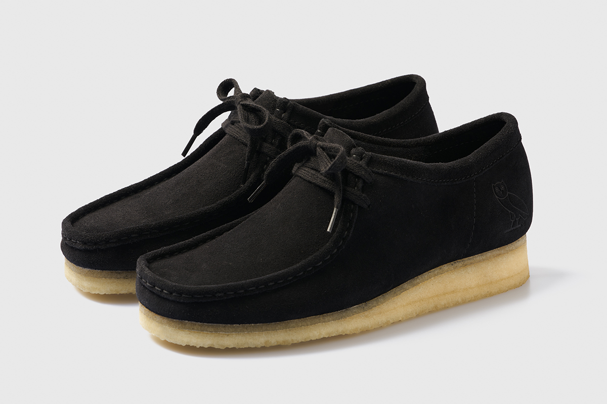 OVO x Clarks Wallabees Black NEW 11 US October's Very Own
