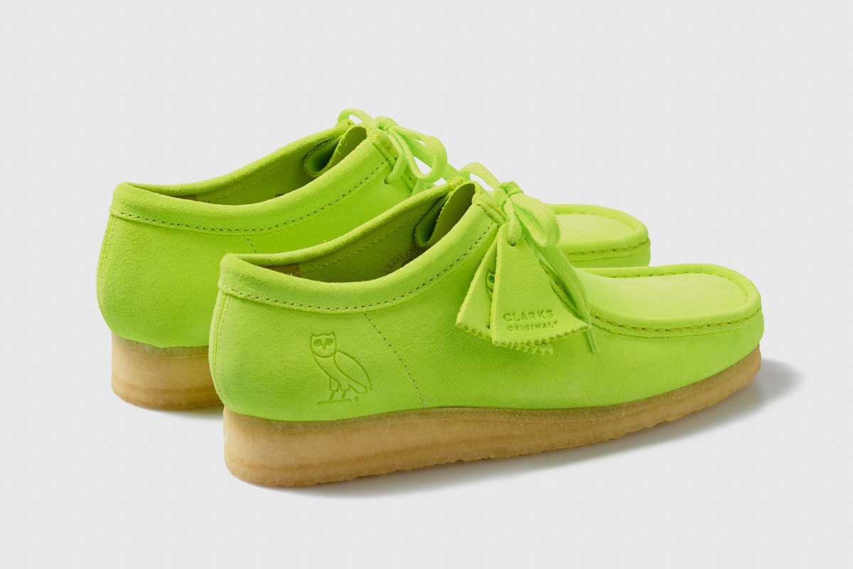 Buy OVO x Wallabee 'Lime Suede' - 261 49520