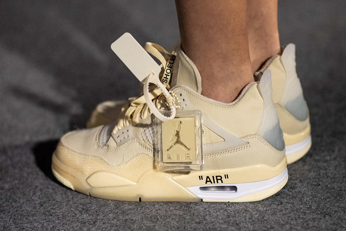Virgil Abloh Is Raffling Off His Sold-Out Off-White x Air Jordan 4 At Just  $3 For a Worthy Cause