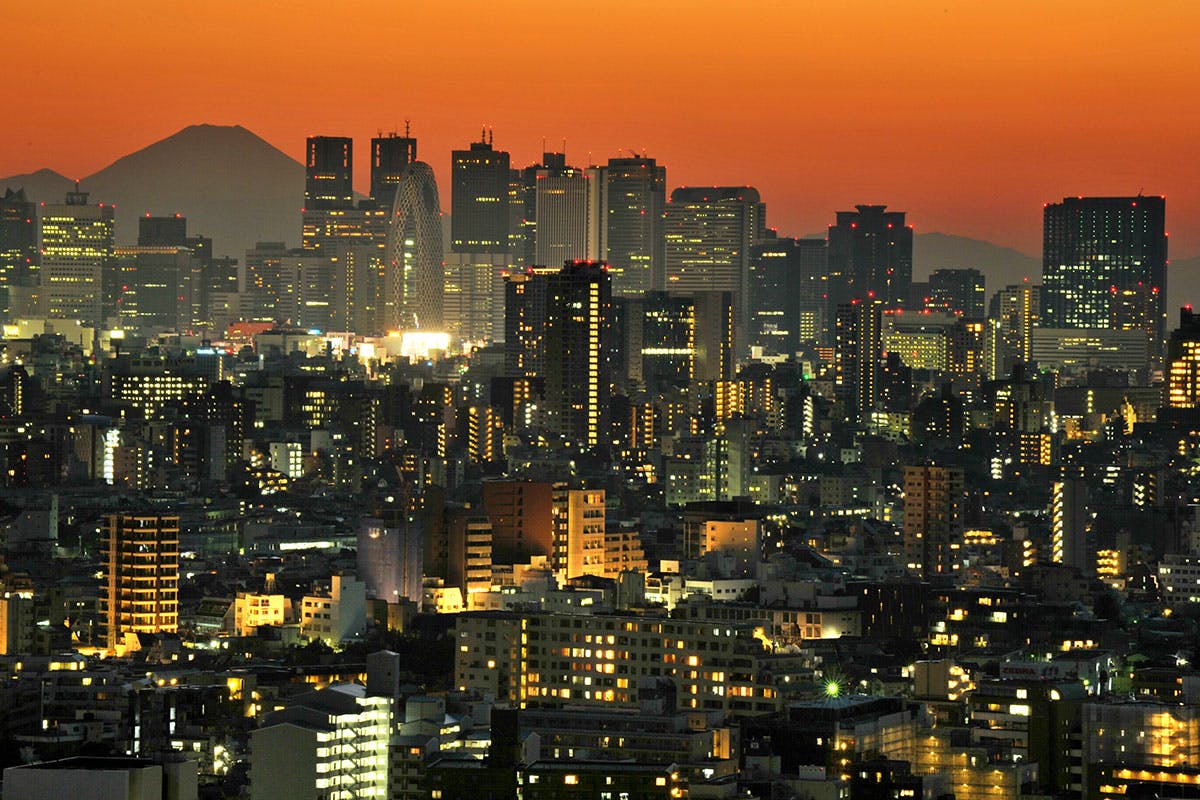 Tokyo skyline