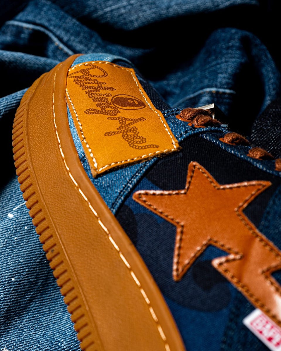 BAPE STA Patchwork Denim