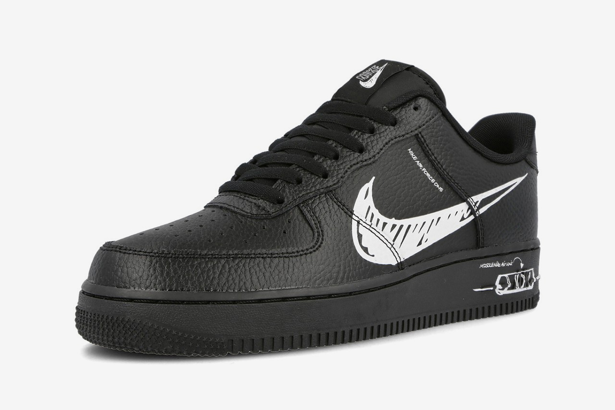Nike Air Force 1 Low Black Sketch White CW7581-101 - Where To Buy - Fastsole