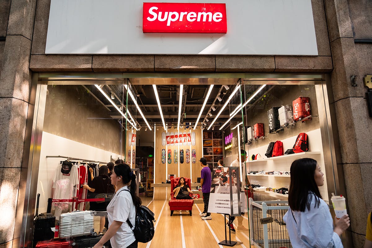 Supreme store Shanghai