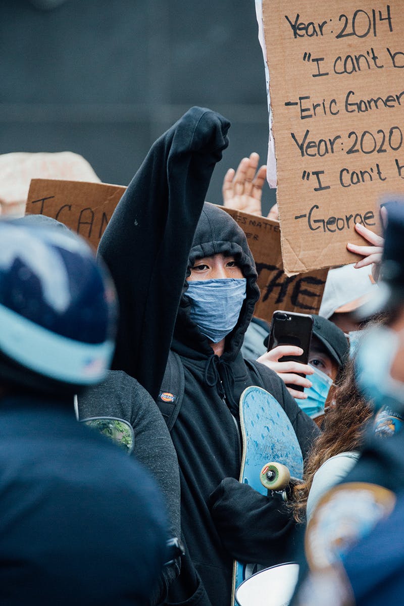 George Floyd protest NYC