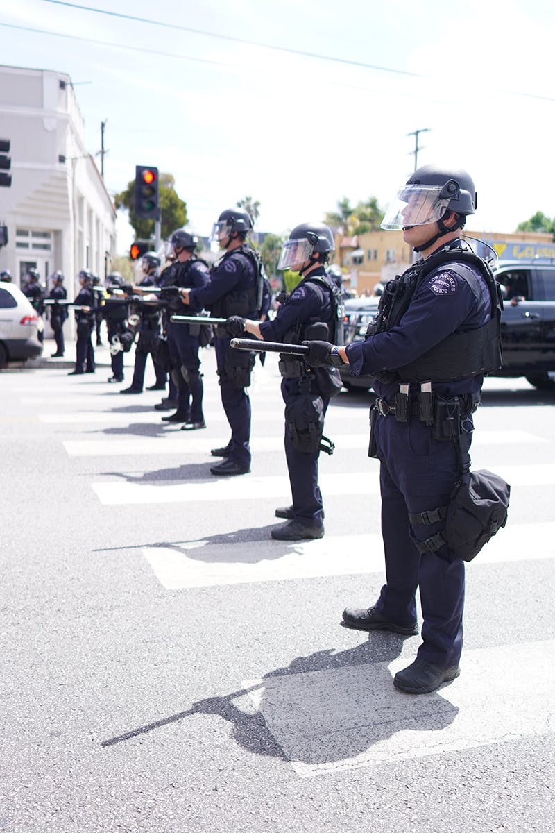 Black Lives Matter protest LA