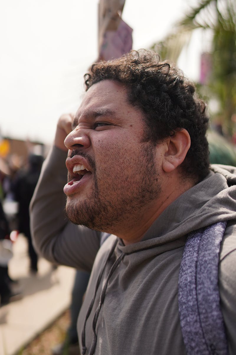 Black Lives Matter protest LA