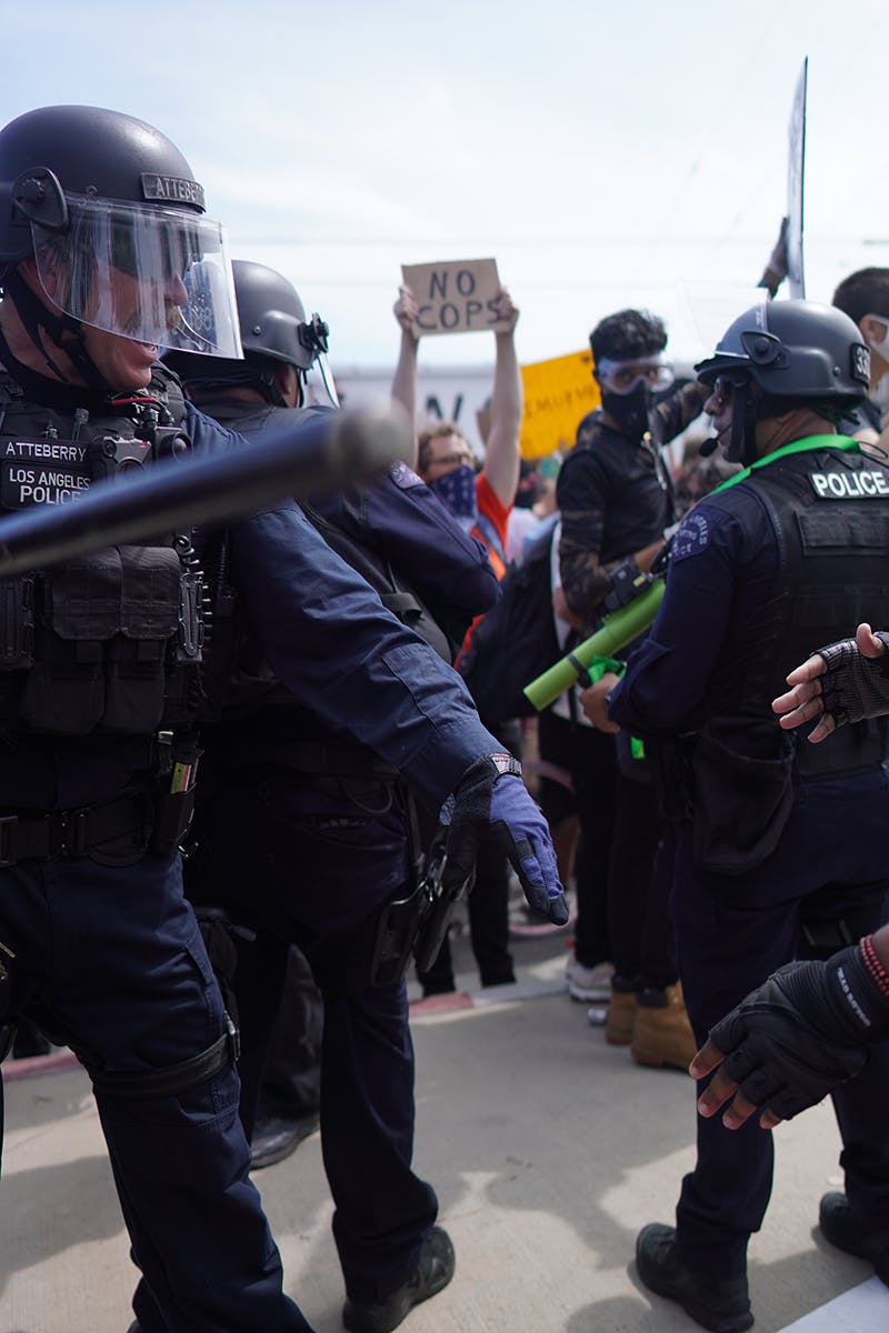 Black Lives Matter protest LA